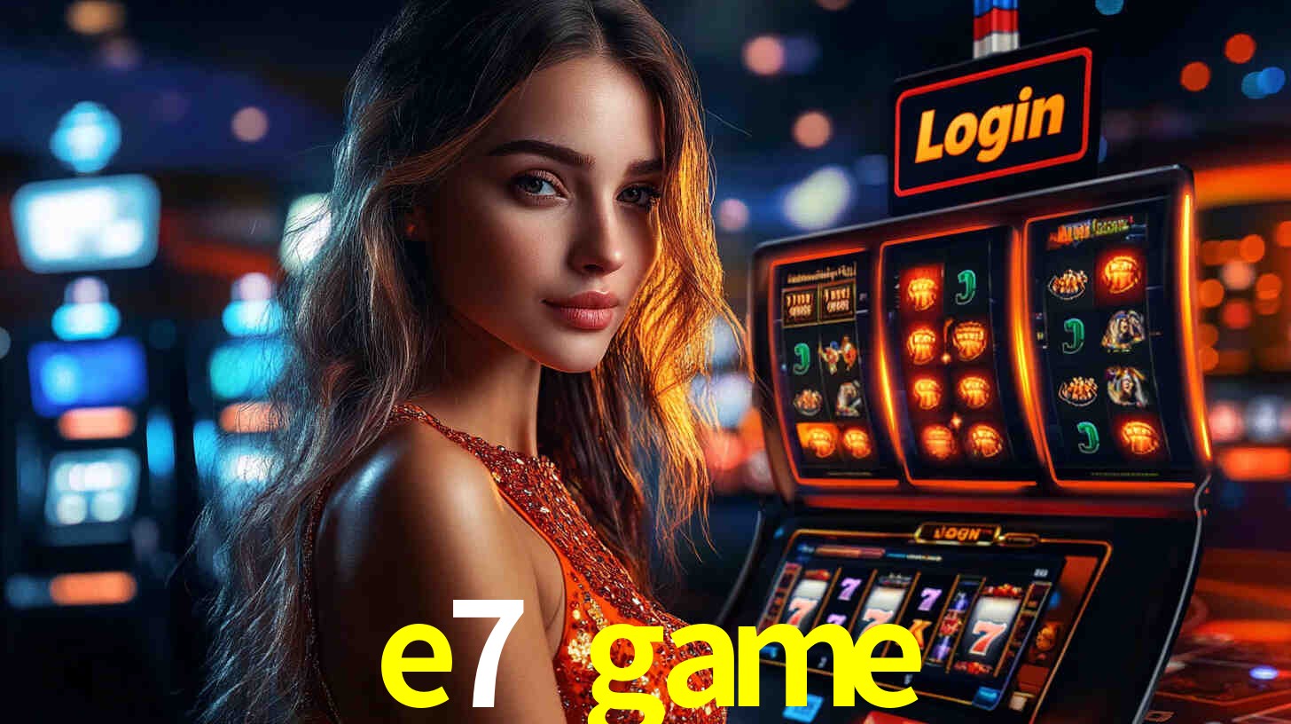 e7 game: Jogos de Caça-Níqueis-Altas Recompensas, Roleta-Velocidade, Blackjack-Desafios Máximos