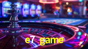 Statistics e7 game